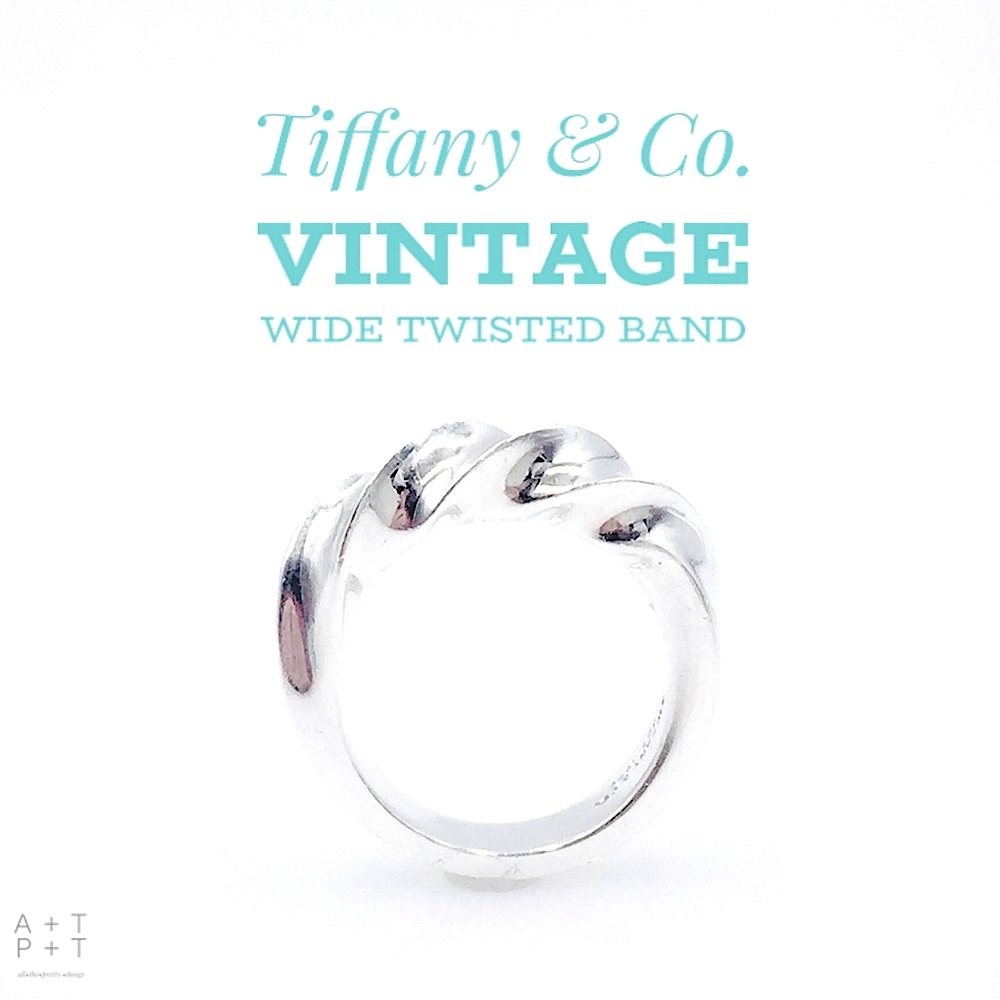 Tiffany & Co. Vintage Twisted Wide Band